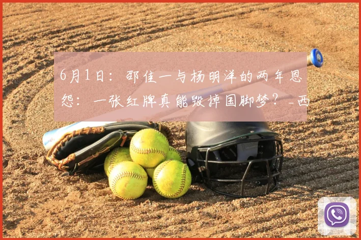 6月1日：邵佳一与杨明洋的两年恩怨：一张红牌真能毁掉国脚梦？_西海岸_青岛_主帅