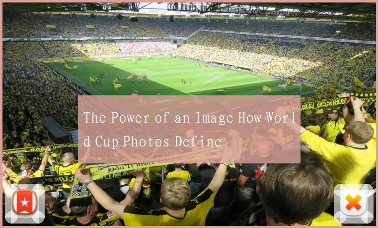 The Power of an Image How World Cup Photos Define